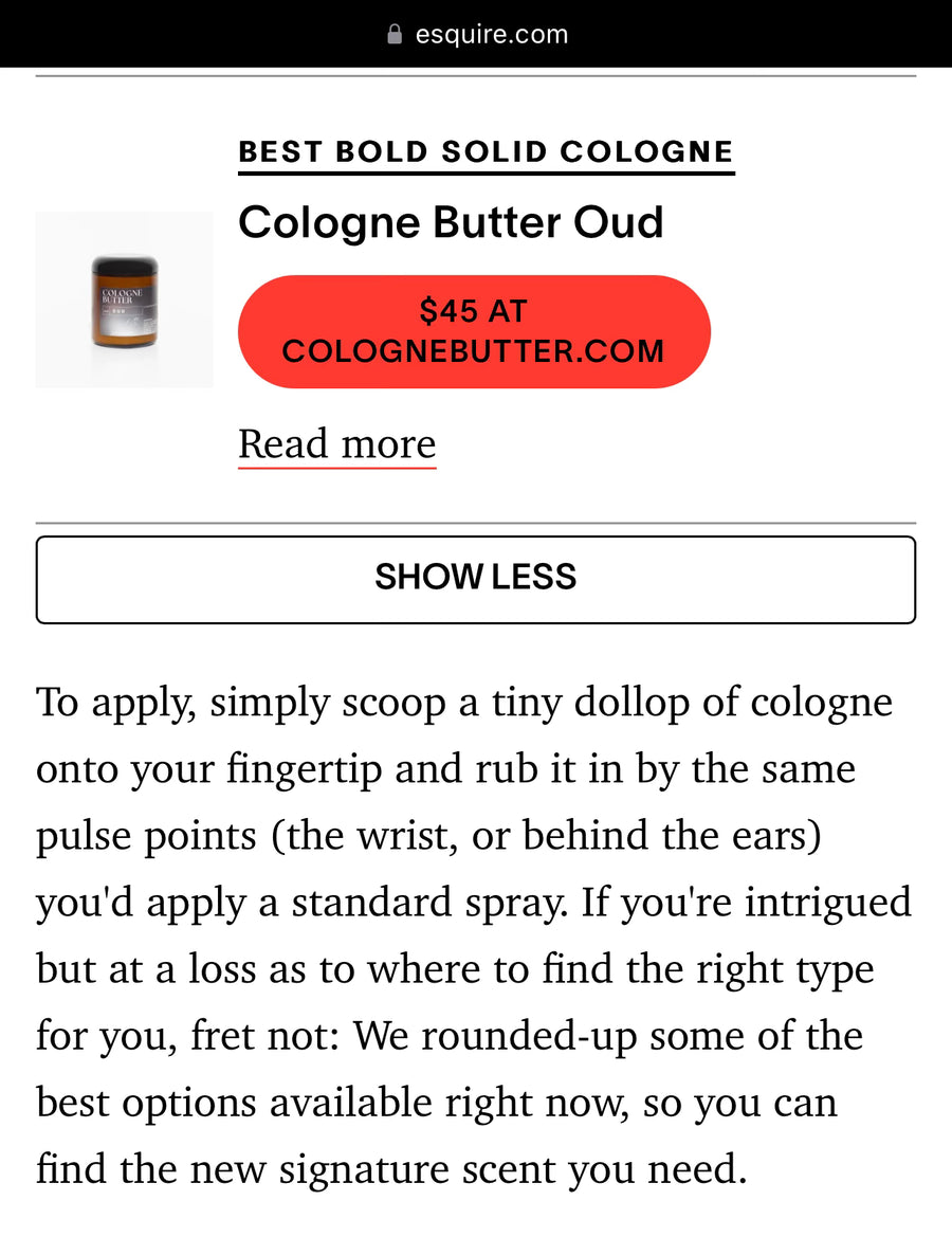 Esquire feature screenshot