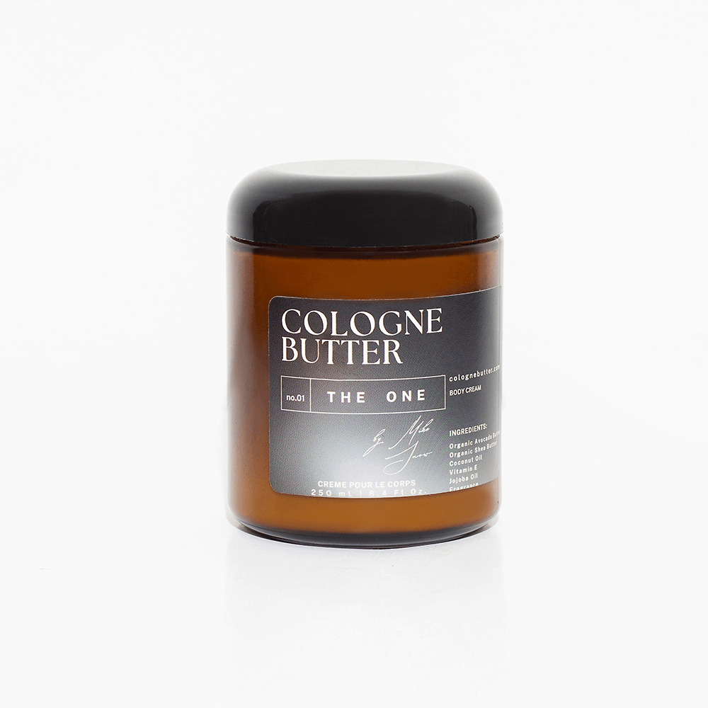 Whipped THE ONE Body Butter with rich creamy texture