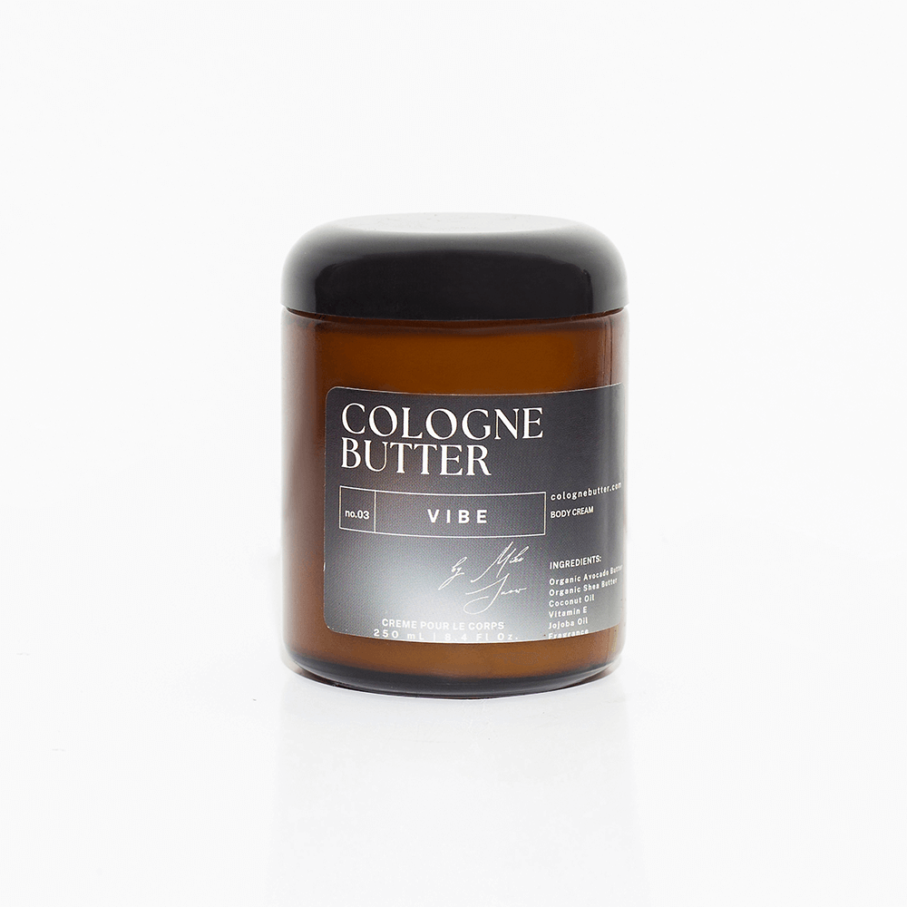Whipped VIBE Body Butter with creamy smooth texture