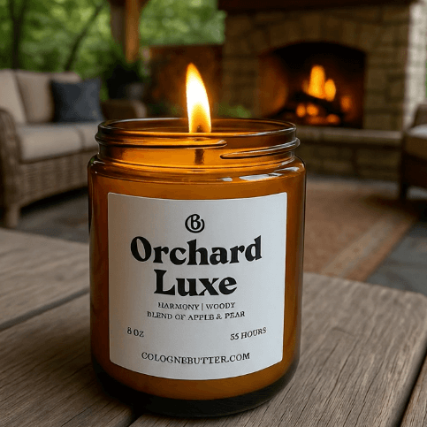 Elegant Orchid Luxe Candle with soft floral fragrance